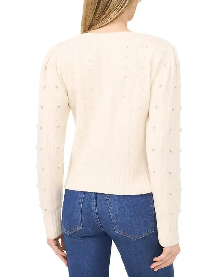 CeCe Embellished Sweater MSRP $99