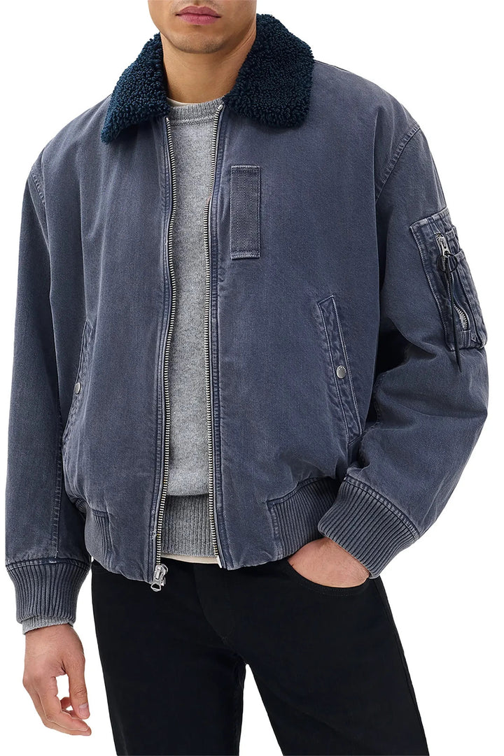 rag & bone Denim B15 Bomber Jacket MSRP $698