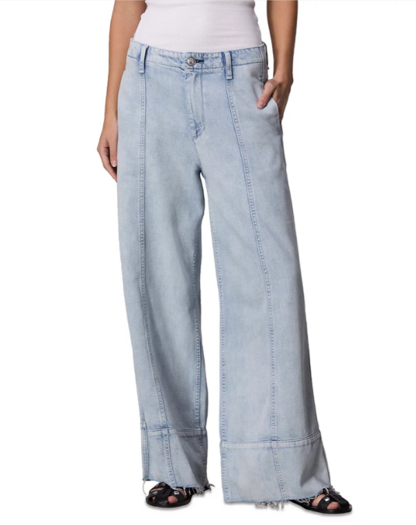 rag & bone Featherweight Arianna High Rise Wide Leg Jeans MSRP $278