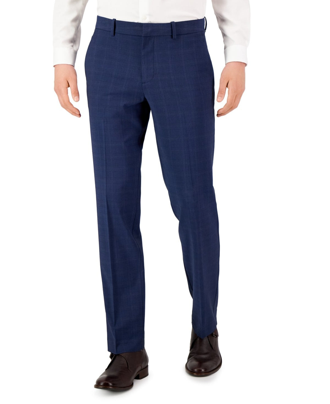 Perry Ellis Portfolio Men's Modern-Fit Stretch Solid Resolution Pants MSRP $95