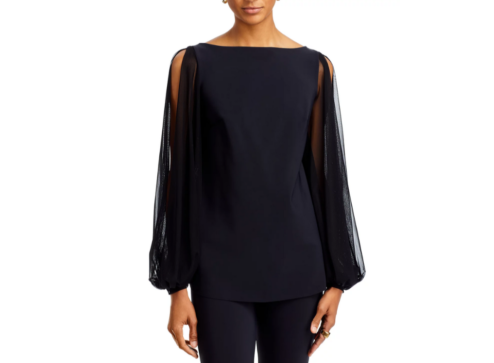 Chiara Boni La Petite Robe Shanti Illusion Top $500 Size 46 # 3B 2549