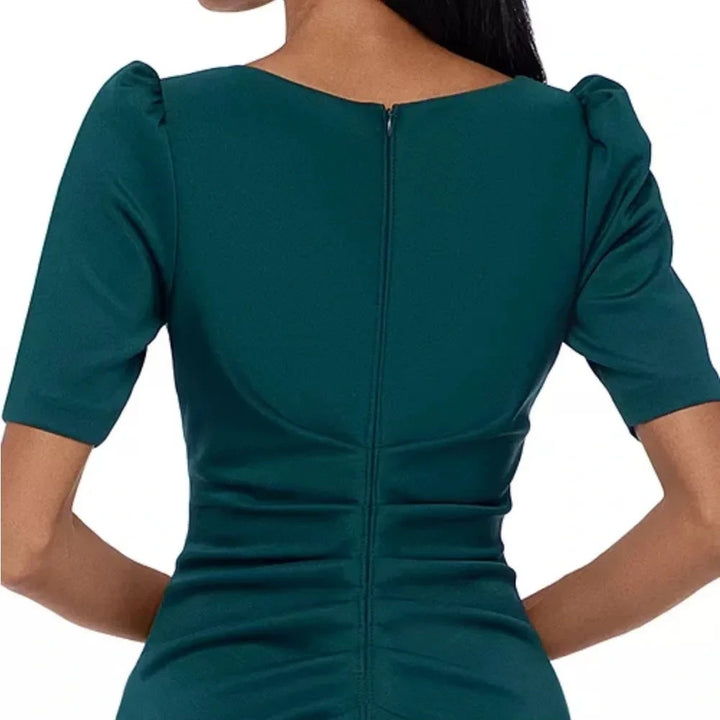 Xscape Ruched A-Line Gown MSRP $209