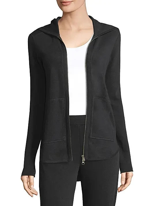 Atm Anthony Thomas Melillo Zip-Front Hoodie MSRP $225