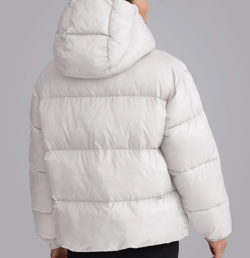 AQUA Athletic Cire Wonder Puffer Coat MSRP $148