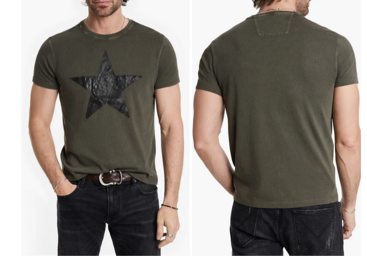 John Varvatos Star Applique Tee MSRP $148