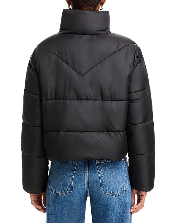 Aqua Cire Crop Pad Puffer Coat MSRP $128