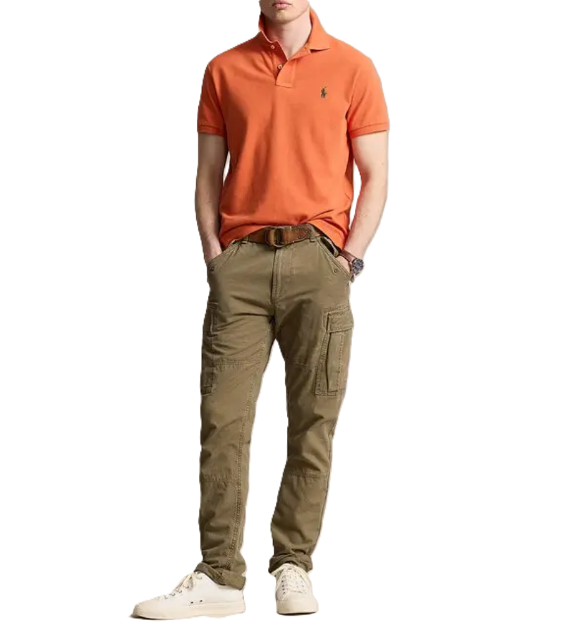 POLO Ralph Lauren Cotton Mesh Classic Fit Polo Shirt MSRP $110
