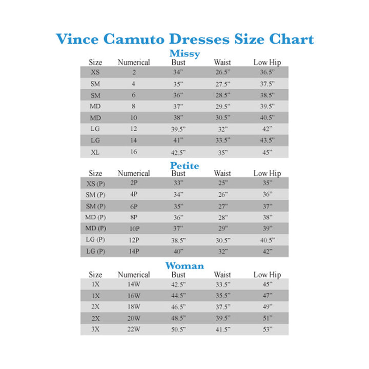 Vince Camuto Shine Crewneck Back Keyhole Sleeveless Dress MSRP $89