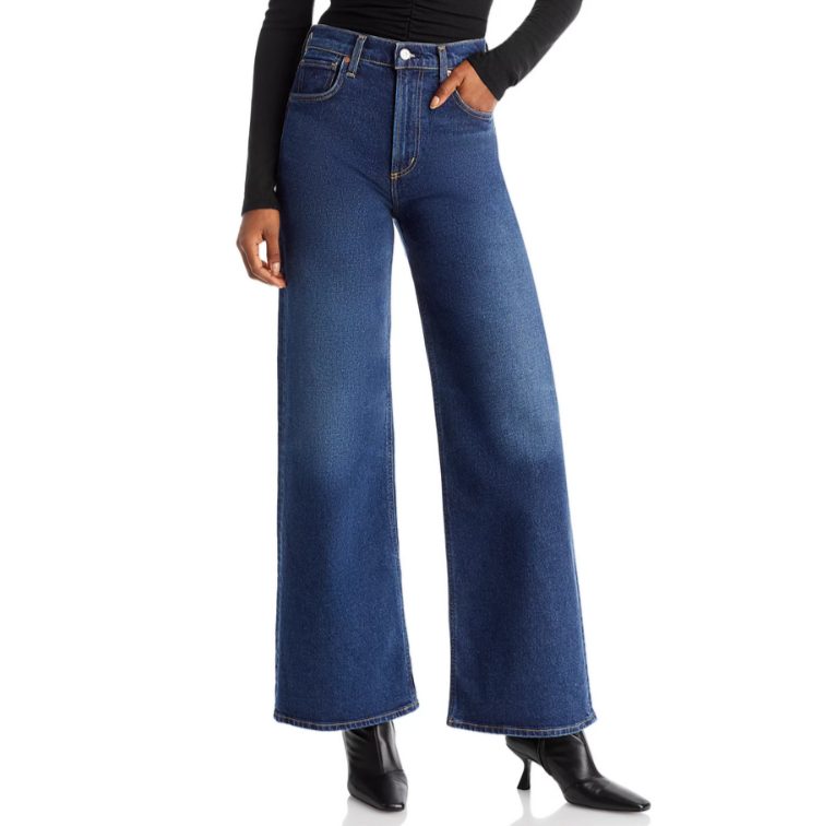Citizens of Humanity Paloma High Rise Baggy Wide Leg Jeans MSRP $228