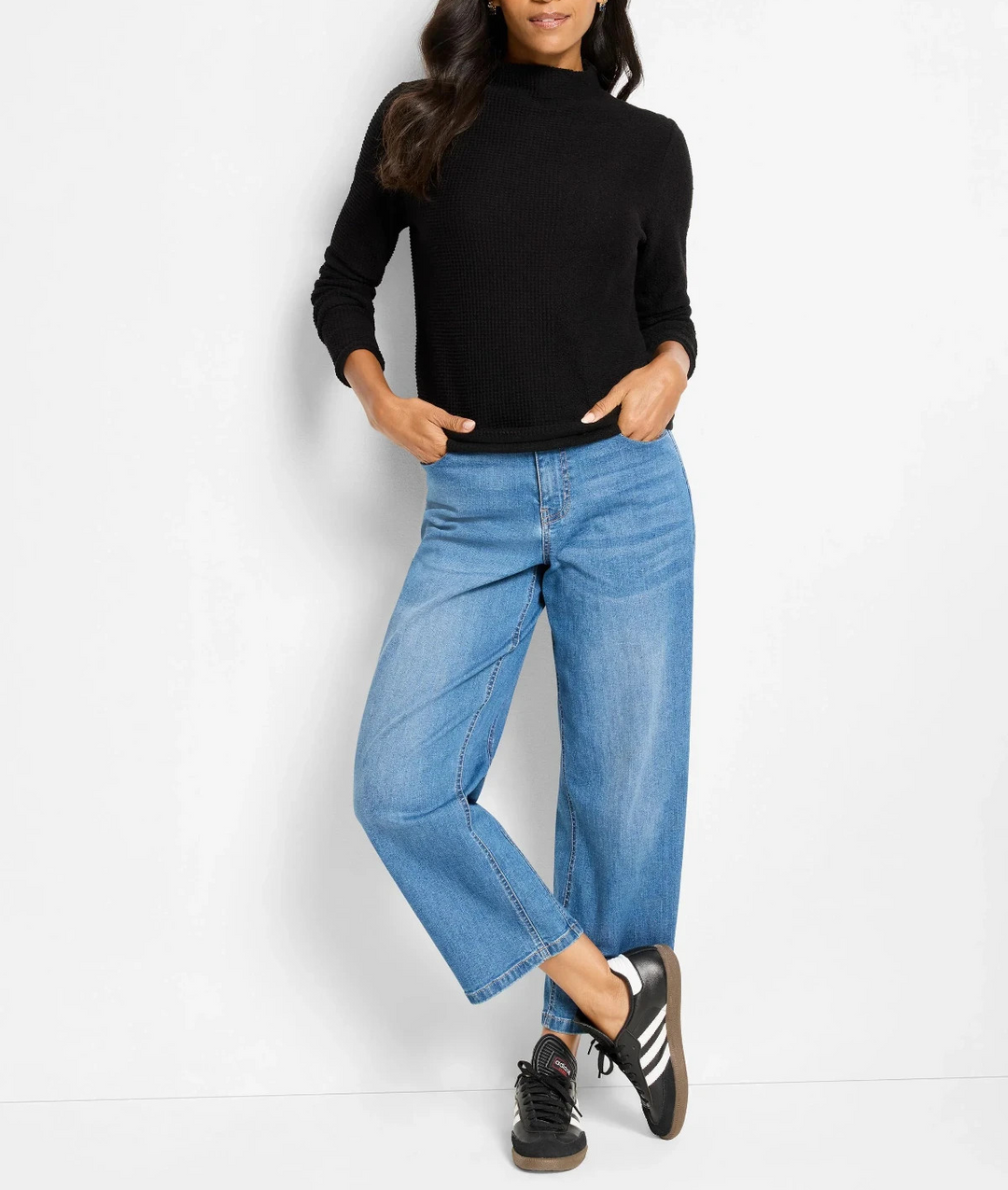 Nic+Zoe Pixel Knit Sweater MSRP $158