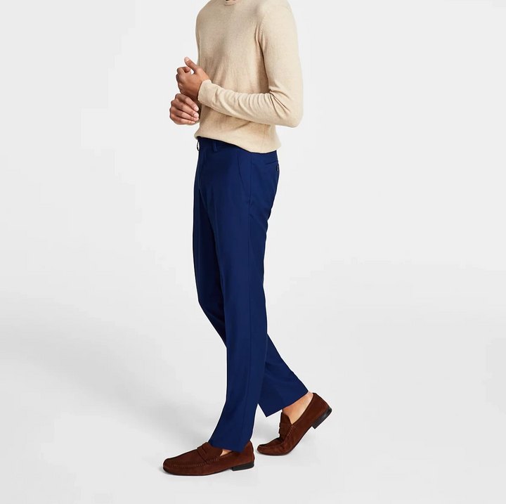 Kenneth Cole Reaction Men's Flex Slim-Fit Suit Separate Pants MSRP $135