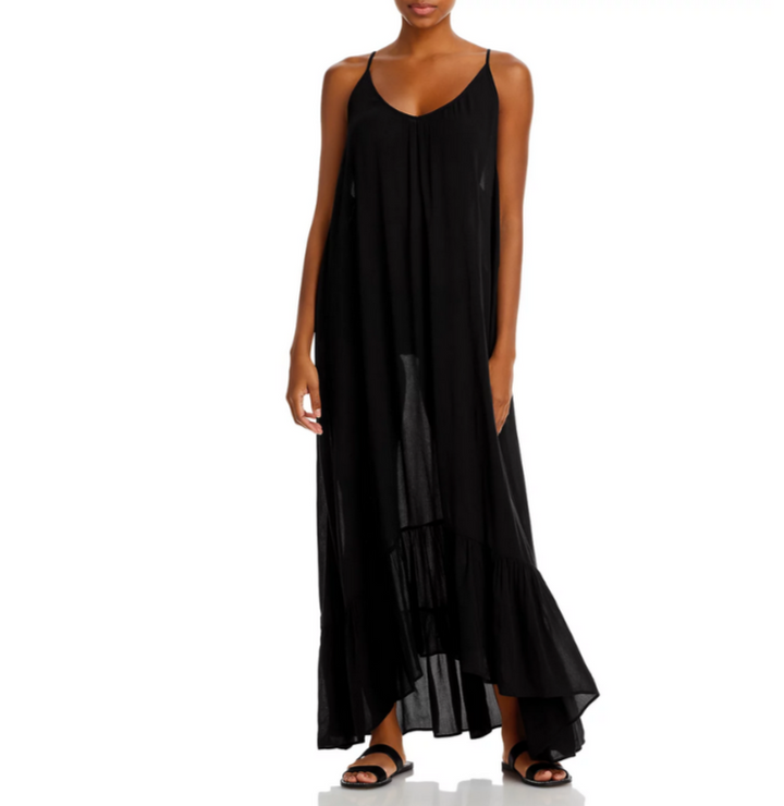 AQUA Swim Maxi Dress Cover-Up MSRP $98