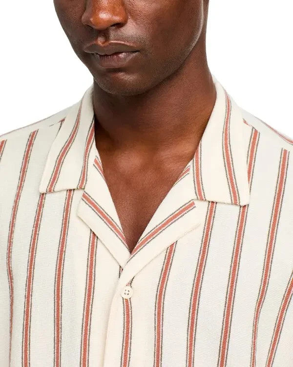 Madewell Printed Short Sleeve Button Front Camp Shirt MSRP $69