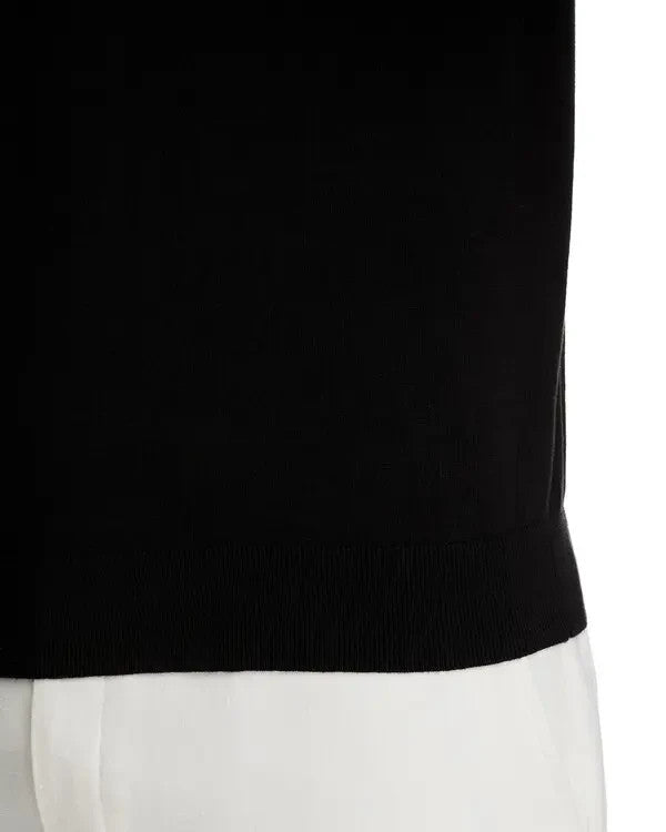The Men's Store Short Sleeve Sweater Polo MSRP $98