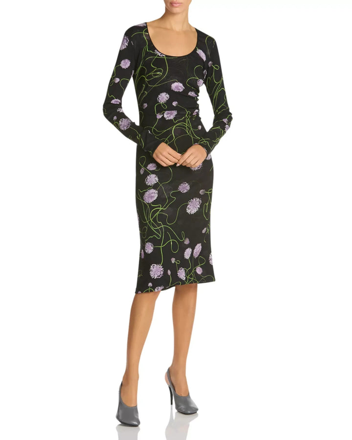 Stella McCartney Mesh Midi Dress MSRP $1890