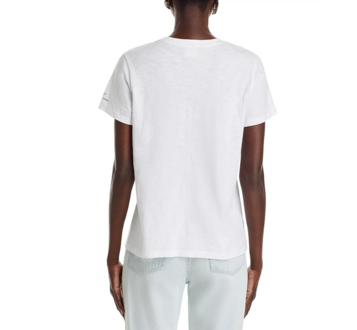 Cinq à Sept Embroidered Happy Tee MSRP $165