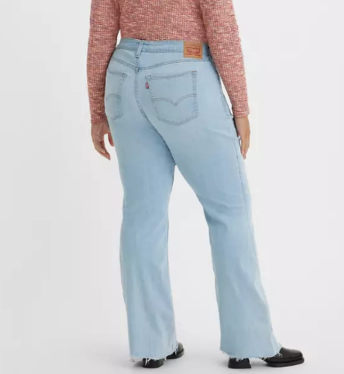 Levi's Plus Size 726 High-Rise Flare-Leg Jeans MSRP $69