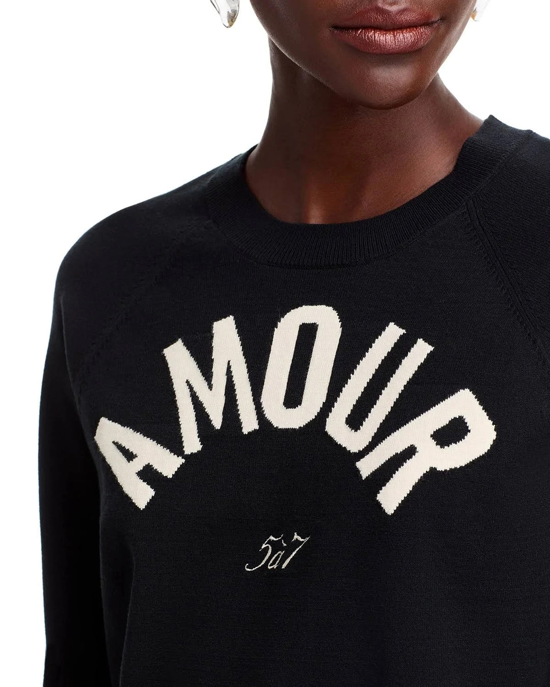 Cinq à Sept Amour Raglan Sleeve Sweater MSRP $325