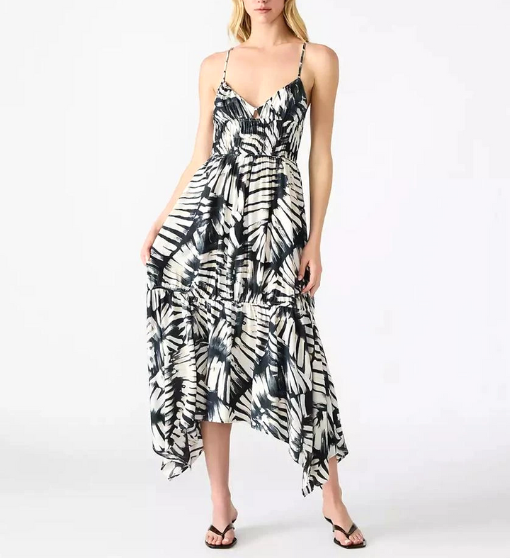 Steve Madden Jackie Sleeveless Midi Dress MSRP $119