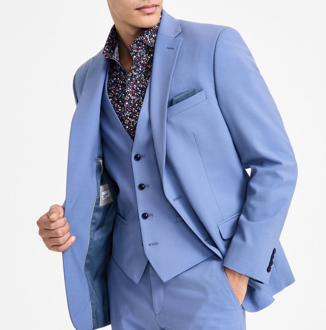 Bar III Men's Slim-Fit Suit Jacket MSRP $425