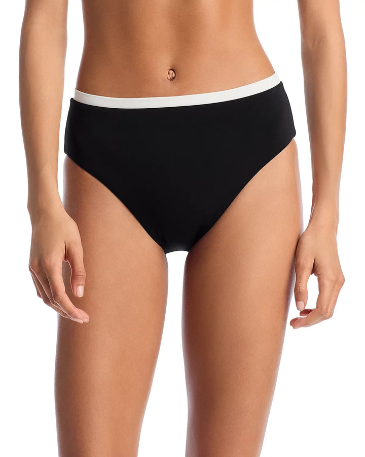 Robin Piccone Tierna High Waist Bikini Bottom MSRP $98