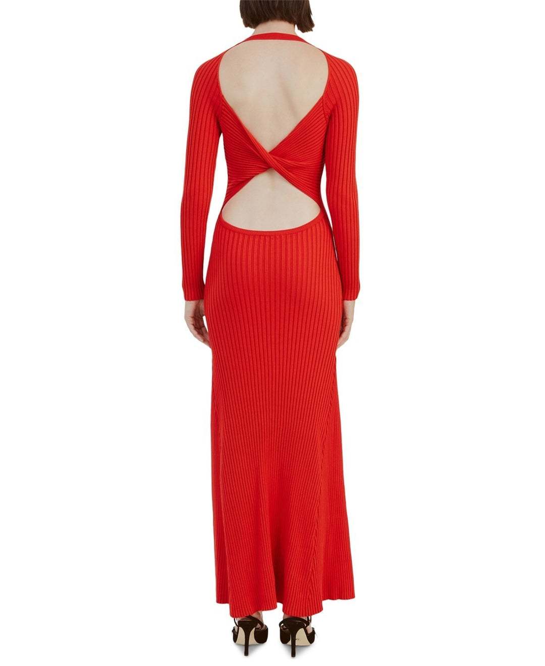 Bardot Women's Amaro Open-Back Knit Maxi Dress MSRP $149