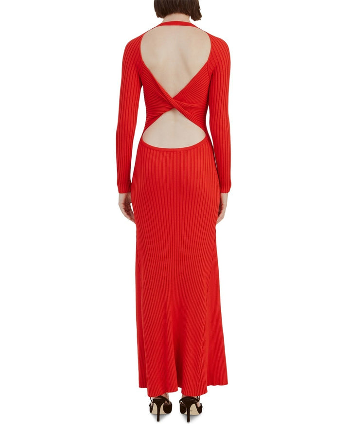 Bardot Women's Amaro Open-Back Knit Maxi Dress MSRP $149