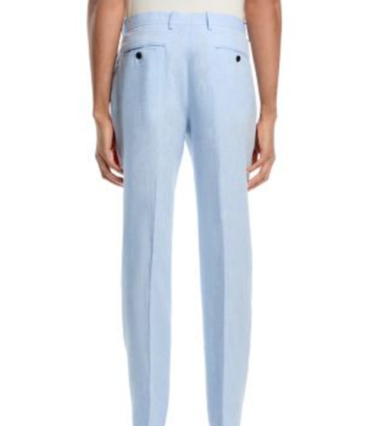 Theory Mayer Linen Slim Fit Suit Pants MSRP $245