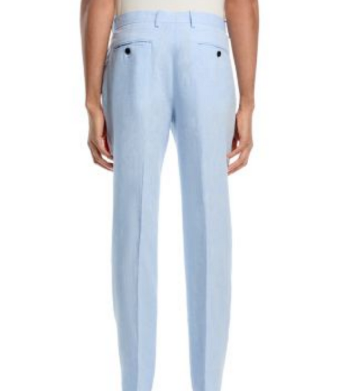 Theory Mayer Linen Slim Fit Suit Pants MSRP $245