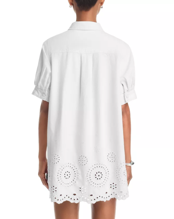 FRAME The Eyelet Play Dress MSRP $498