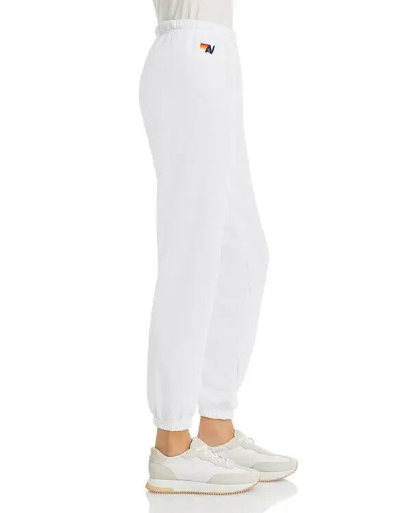 Aviator Nation Rainbow-Stripe Sweatpants MSRP $156