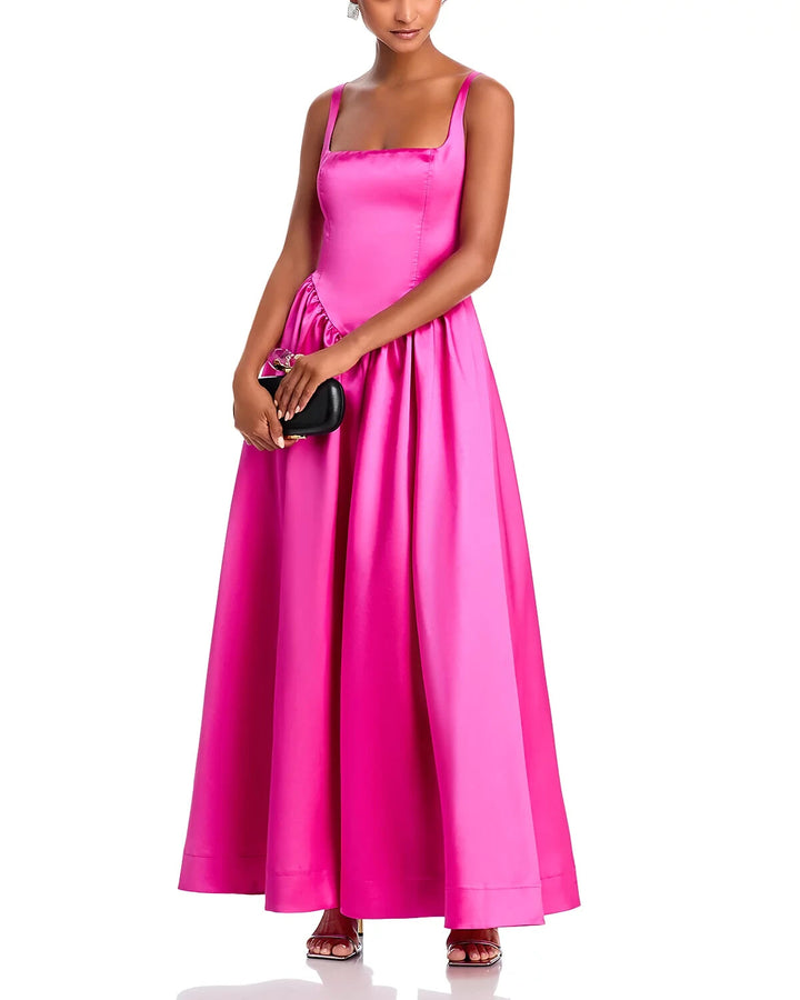 AQUA x Wicked Satin Ball Gown MSRP $148