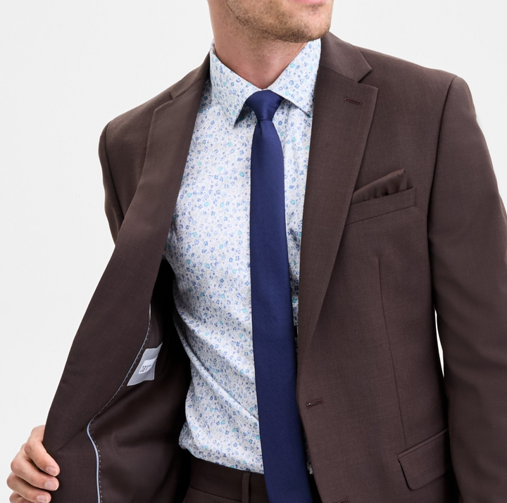 Bar III Men's Slim-Fit Wool-Blend Suit Separate Jacket Size 38S MSRP $425