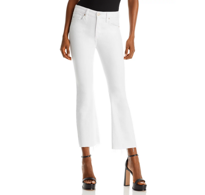 AG Farrah High Rise Bootcut Crop Jeans MSRP $210