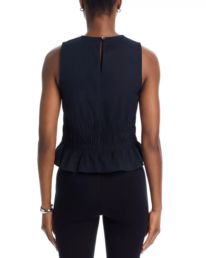 STAUD Culver Peplum Top MSRP $195