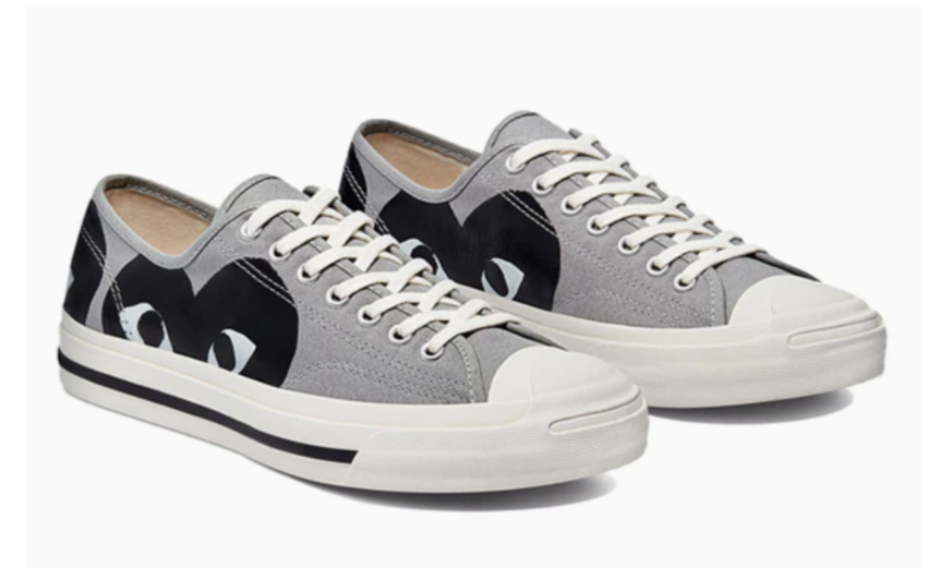 Converse x COMME des GARCONS PLAY Jack Purcell UNISEX Low Canvas Shoes