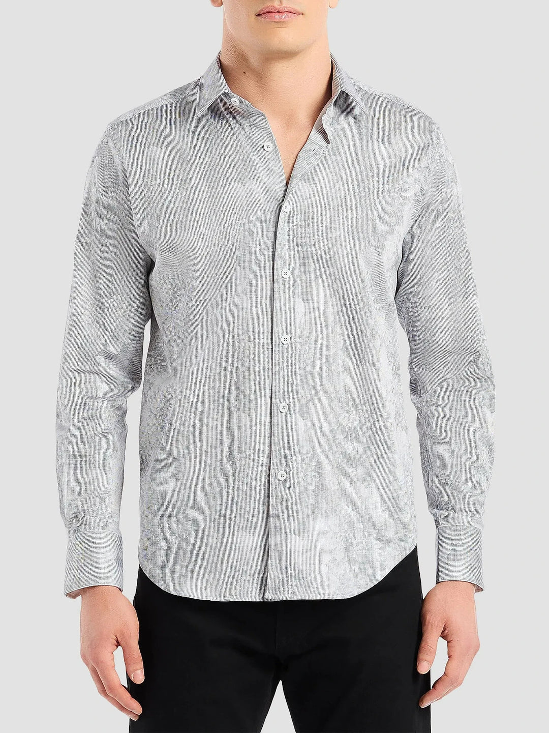 Robert Graham Lexington Long Sleeve Woven Shirt MSRP $198