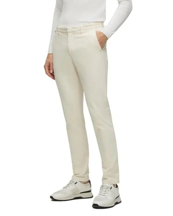 BOSS Kaito Cotton Blend Slim Fit Pants MSRP $158