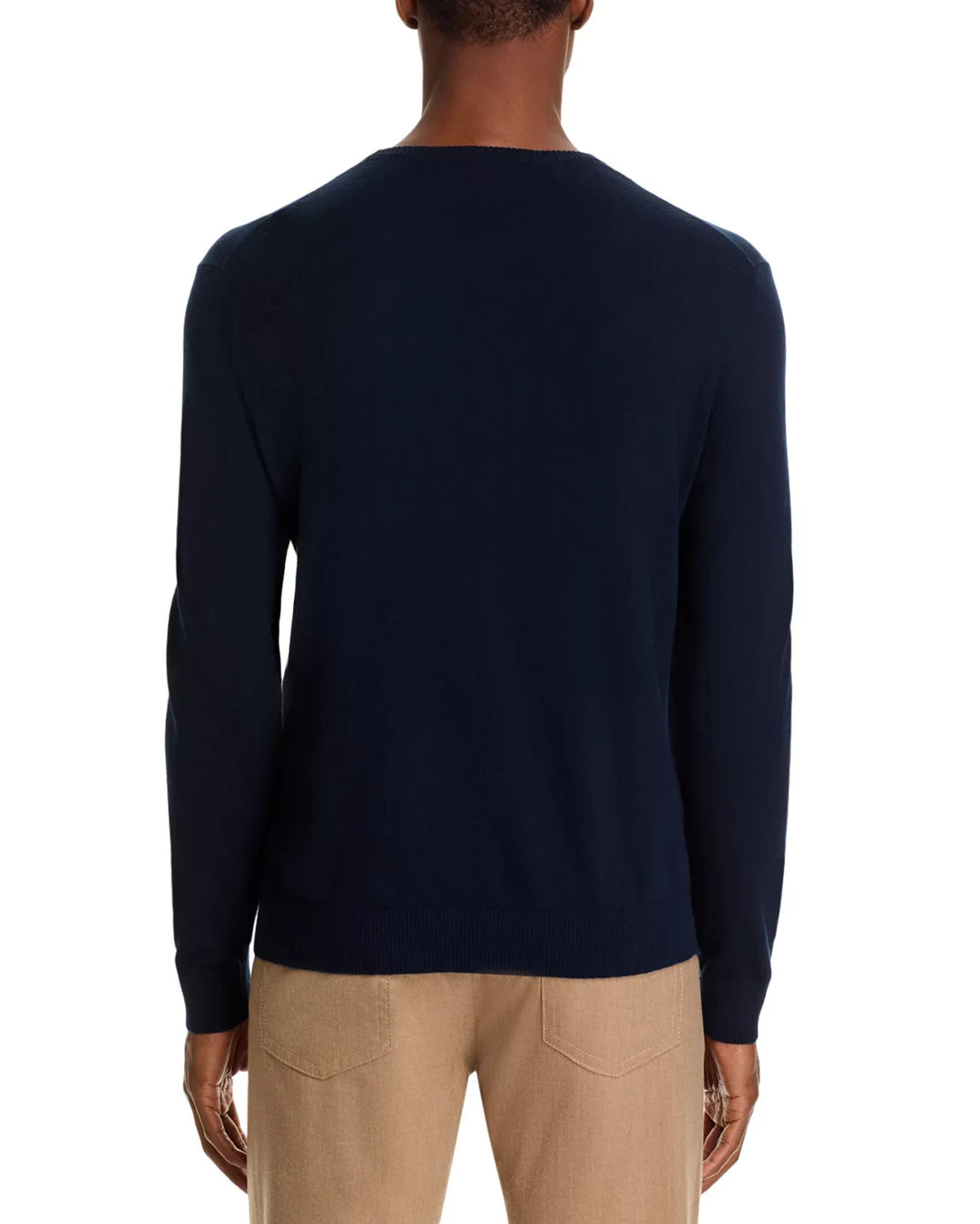 The Men's Store Cotton Cashmere Crewneck Sweater MSRP $108