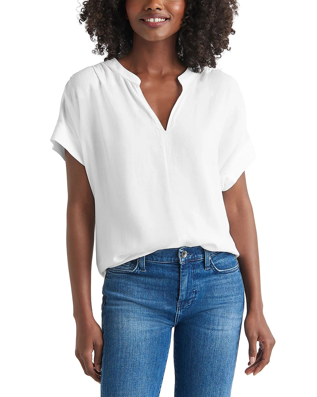 Splendid Wynne Crepe Blouse MSRP $128