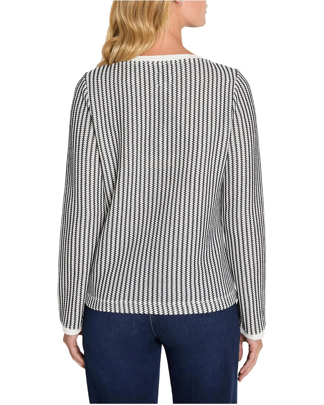Nic+Zoe Zig Zag Knit Top MSRP $138