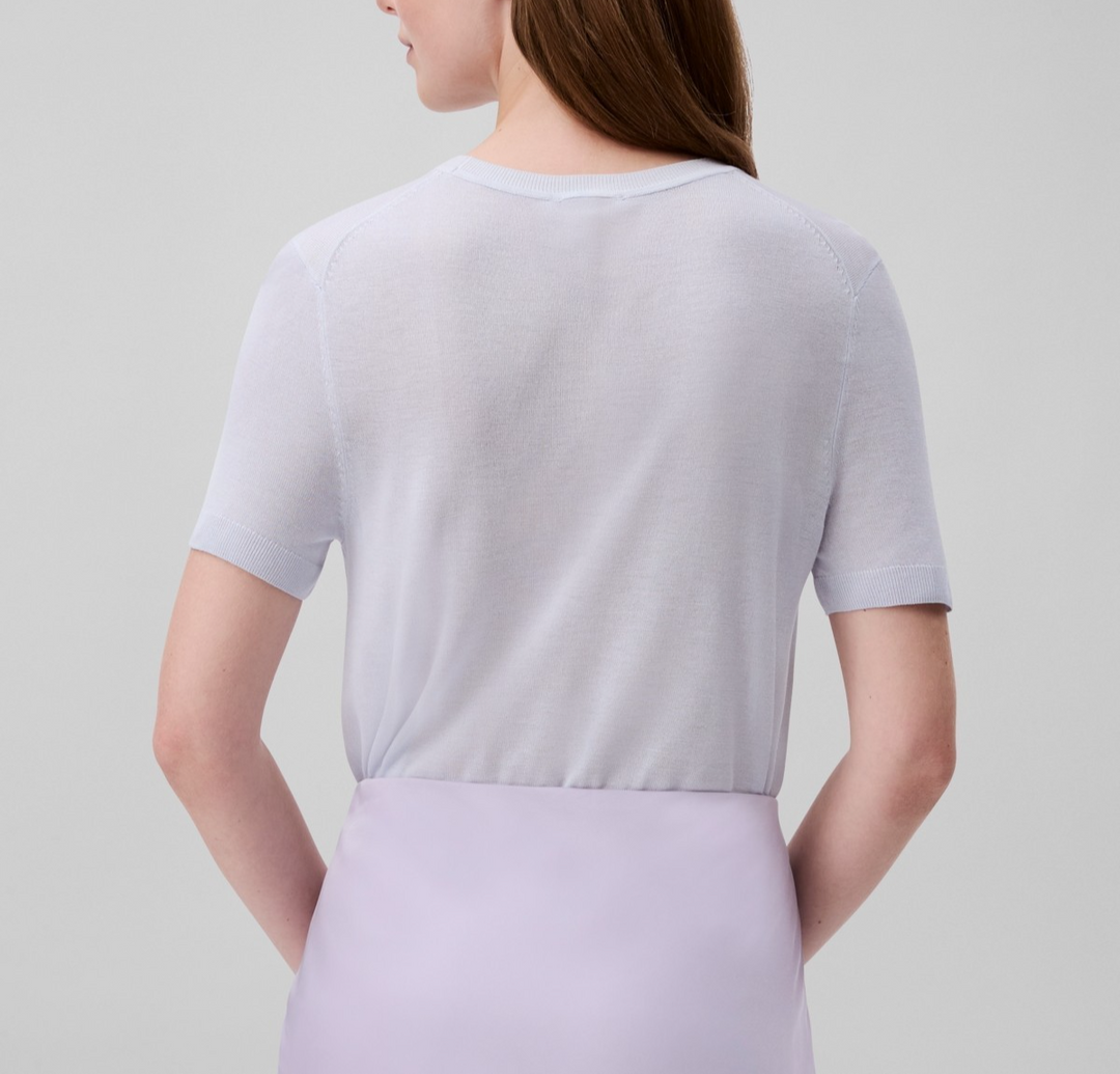 Calvin Klein Women's Fine Gauge Short-Sleeve Sweater MSRP $89