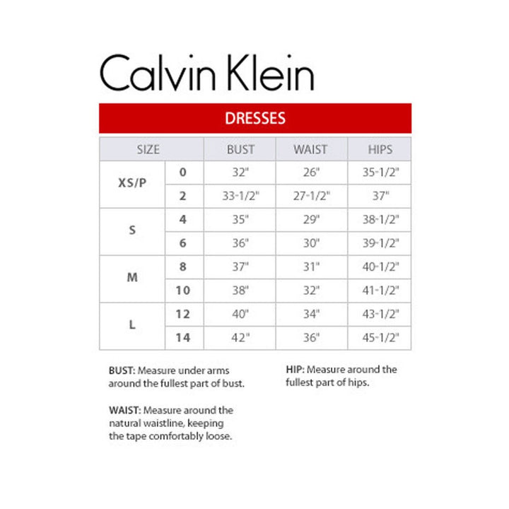 Calvin Klein Printed V-Neck Sheath Dress MSRP $129