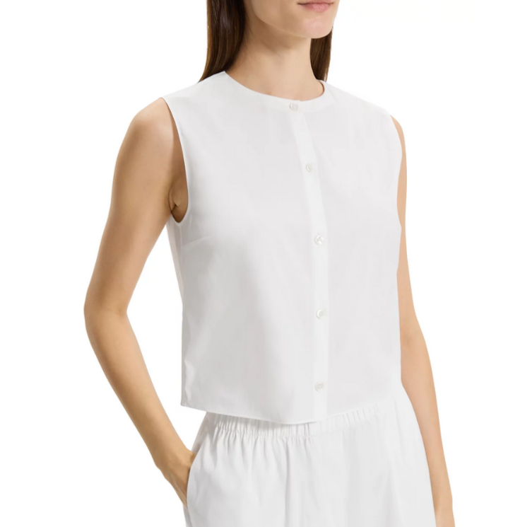 Theory Button Front Top MSRP $225