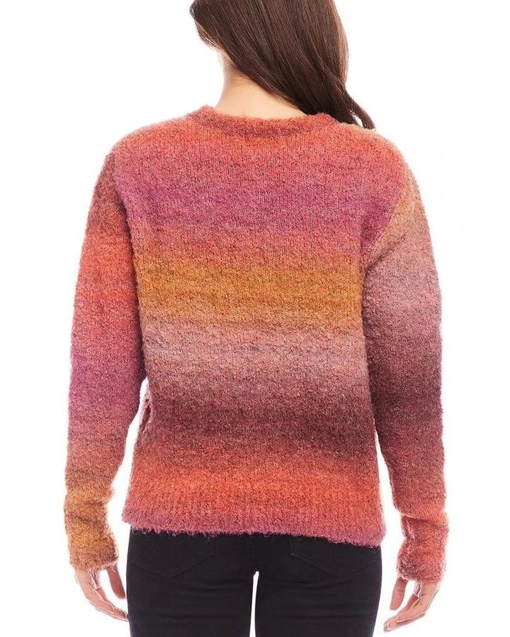 Karen Kane Ombre Boucle Sweater MSRP $129