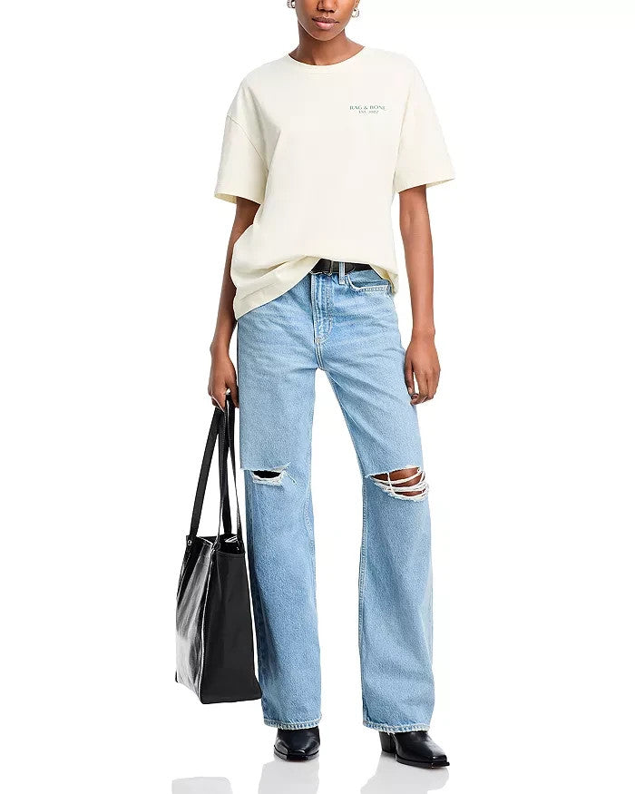 rag & bone Racquet Ball Boyfriend Tee MSRP $118
