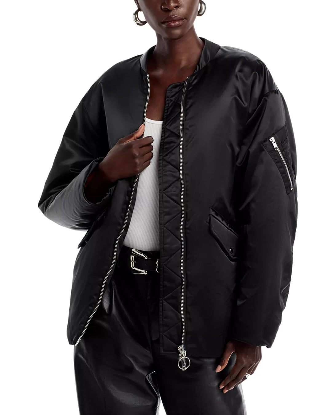 STAND STUDIO Prim Bomber Jacket MSRP $545