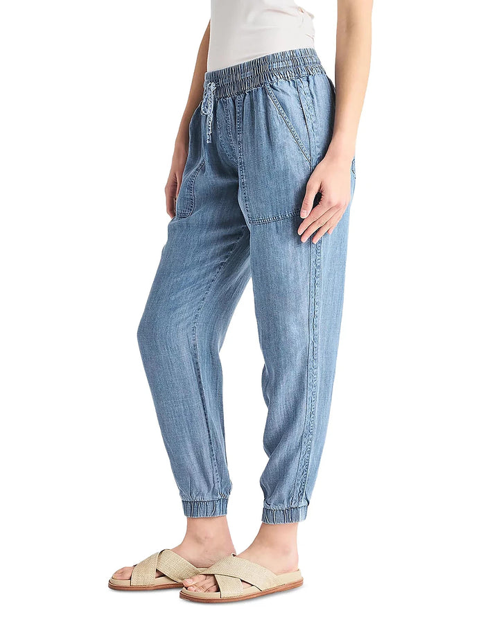 Splendid Lakeside Chambray Jogger Pants MSRP $168