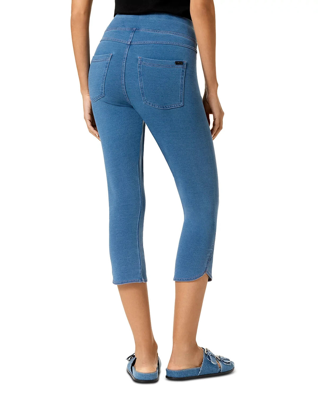 HUE Game Changing Tulip Hem Denim Leggings MSRP $46