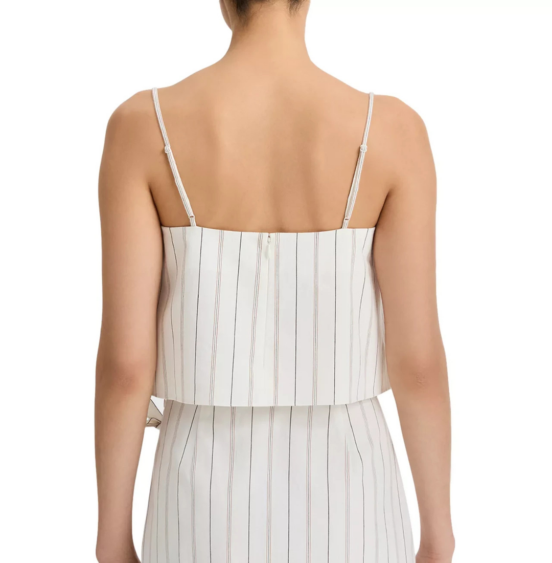 Vince Seedling Striped Top MSRP $228